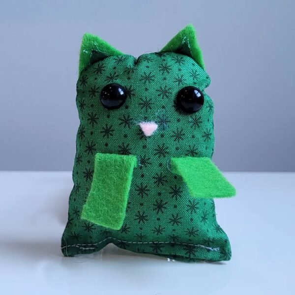 Cat Pocket Pet - Green Star