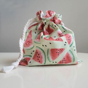 Drawstring Bag – Watermelon