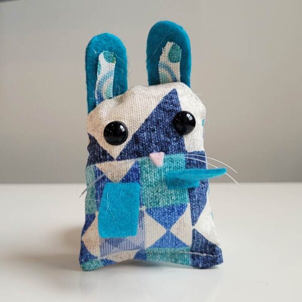 Bunny Pocket Pet - Geometric Stars