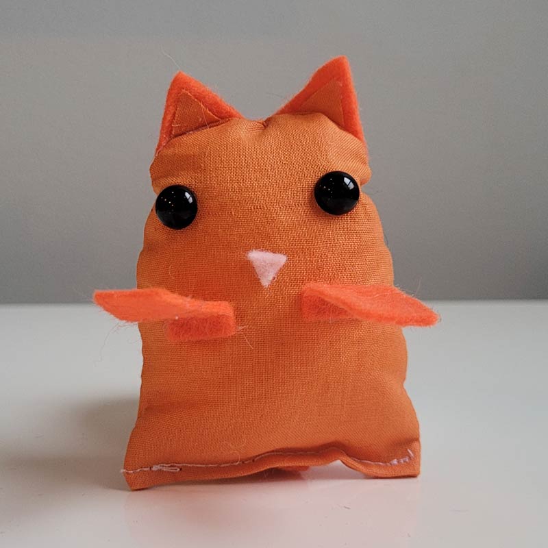 Cat Pocket Pet - Tangerine