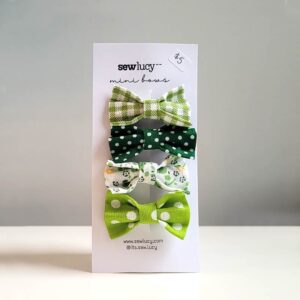 Mini Bows - Fern