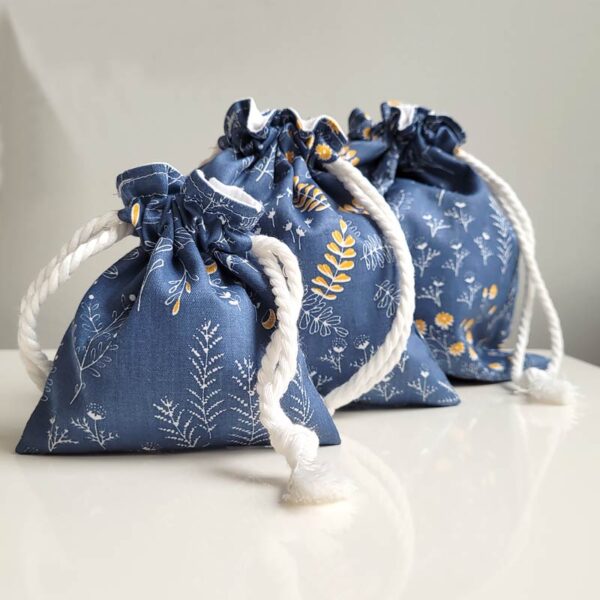 Gift Bag - Blue Floral