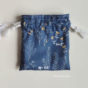 Gift Bag - Blue Floral - Image 7