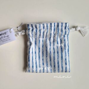 Gift Bag - Blue Stripe - Image 4