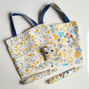 Mini Tote - Buttercup Daisy - Image 4