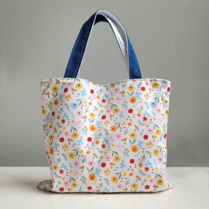 Mini Tote - Blooming Bright