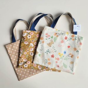 Mini Tote - Brown Dots - Image 4
