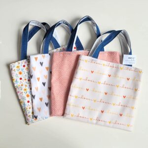 Mini Tote - Happy Hearts - Image 3