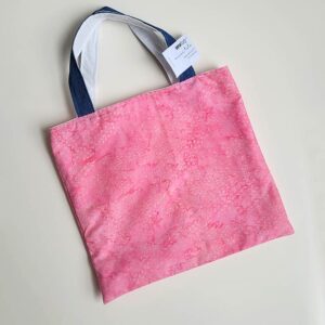 Mini Tote - Pink Petals - Image 3