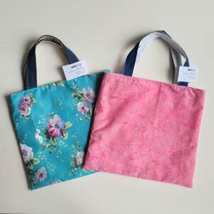 Mini Tote - Pink Petals - Image 4