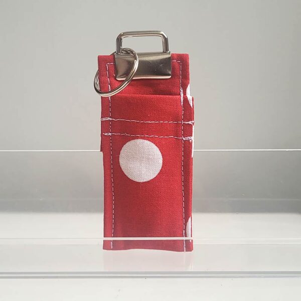 Lip Balm Holder - Red Dot