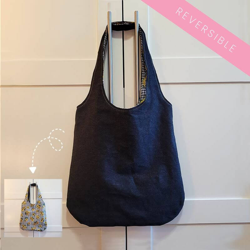 Revsersible Tote – Sunflower