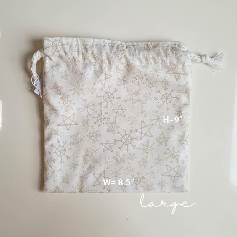 Gift Bag – Christmas Star (lrg)