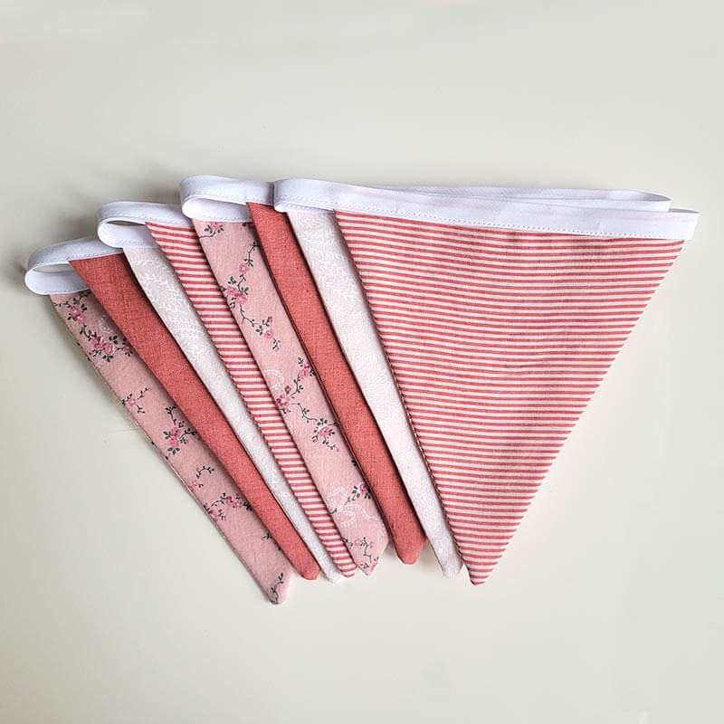 Regular Bunting - Pink & Rose