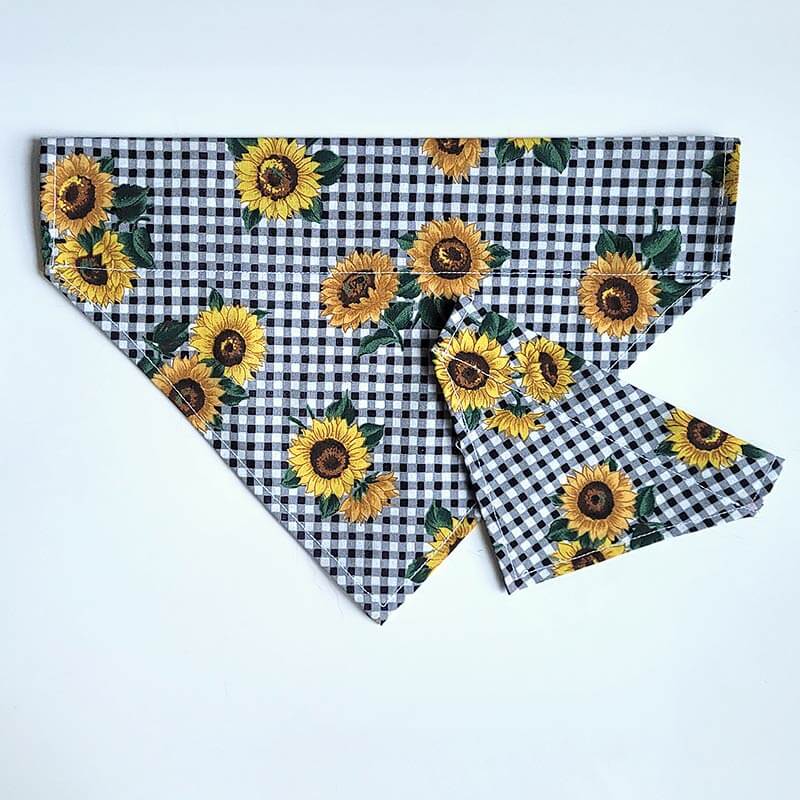 Dog Bandana – Sunflower