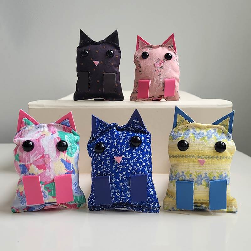 Cat - Pink Floral - Image 2