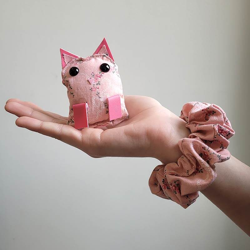 Scrunchie - Pink Floral