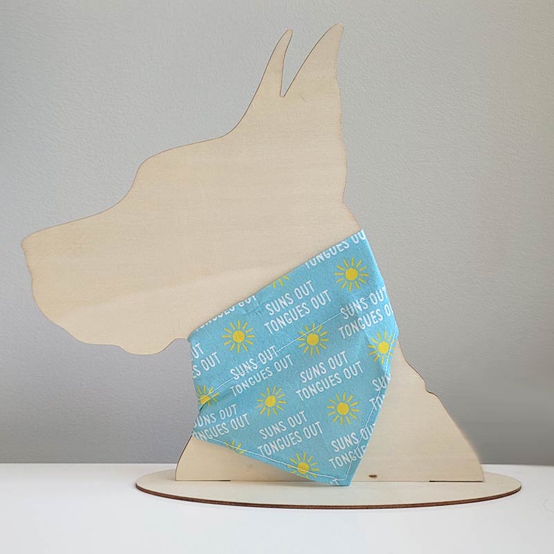 Dog Bandana - Suns out Tongues out