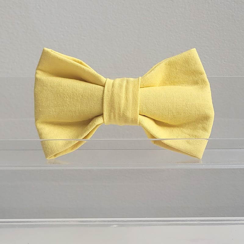 Dog Bowtie - Lemon