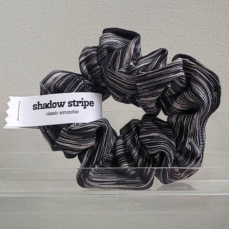 Scrunchie - Shadow Stripe